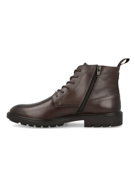 Impronte Cipriani Mid bottines homme en cuir avec zip